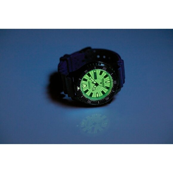 Citizen Men Automatic Promaster Dive Fugu Pufferfish Blue Watch - Picture 7 of 8